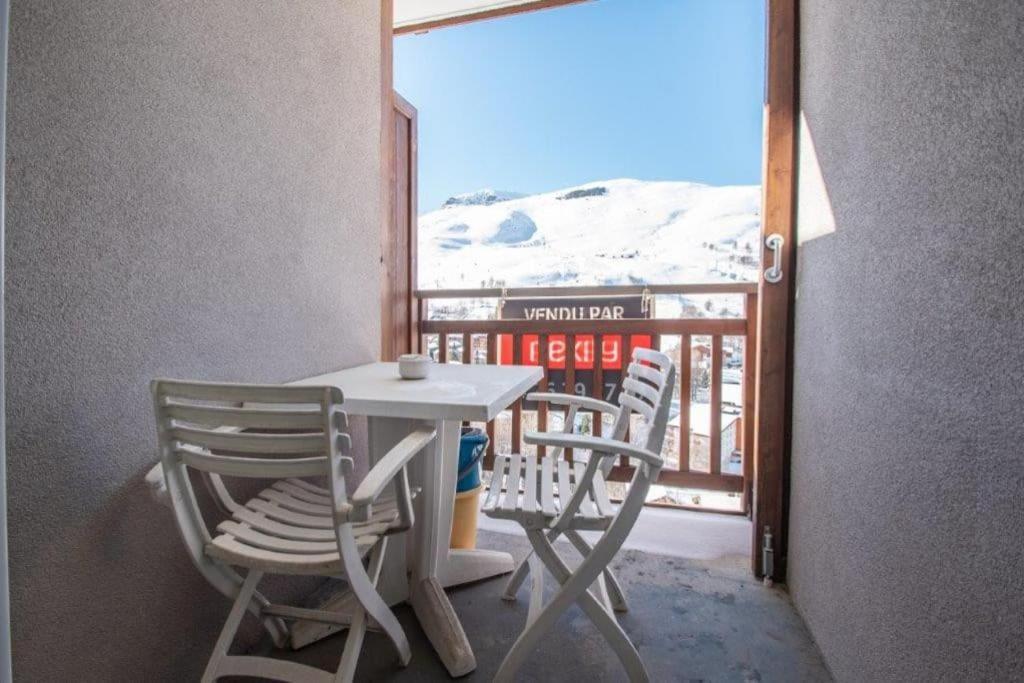 Studio Cabine 4 Pers Les2Alpes 21M² Les Deux Alpes Dış mekan fotoğraf