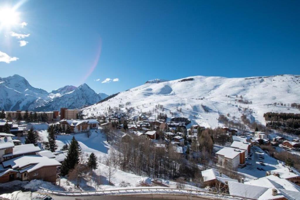 Studio Cabine 4 Pers Les2Alpes 21M² Les Deux Alpes Dış mekan fotoğraf