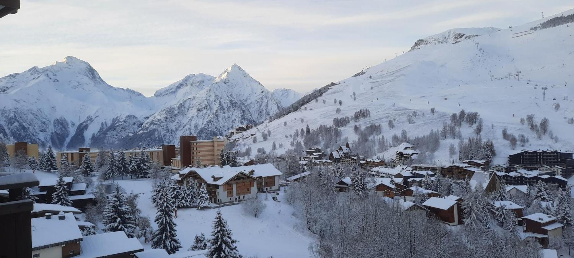 Studio Cabine 4 Pers Les2Alpes 21M² Les Deux Alpes Dış mekan fotoğraf