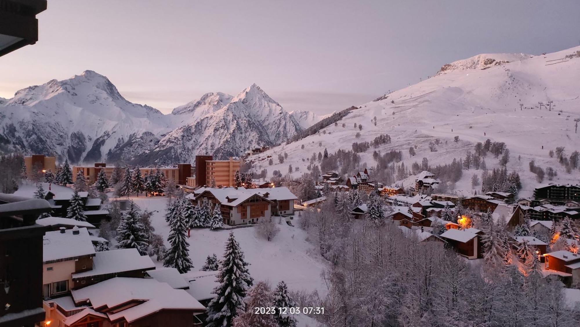 Studio Cabine 4 Pers Les2Alpes 21M² Les Deux Alpes Dış mekan fotoğraf